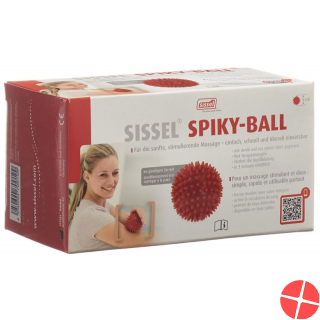 Sissel Igelbaelle 9cm Rot 2 Stück