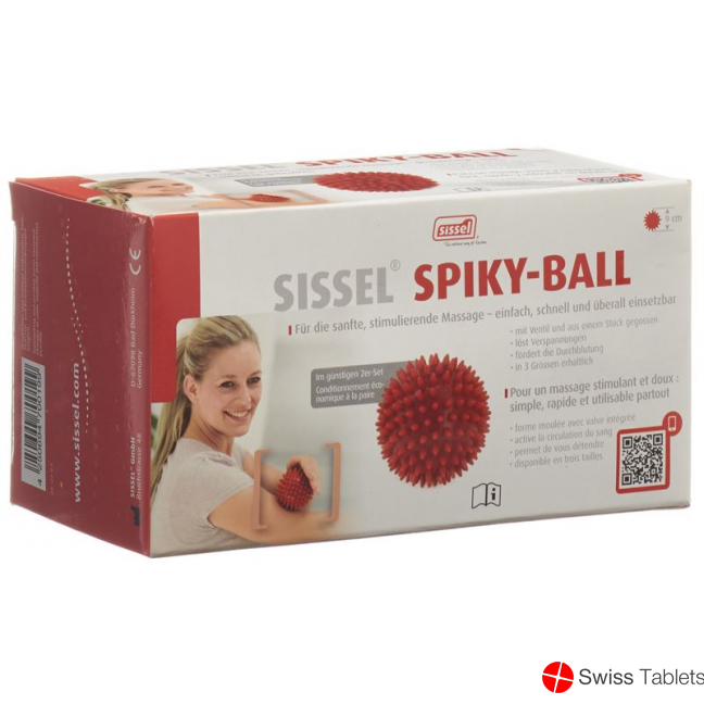 Sissel Igelbaelle 9cm Rot 2 Stück buy online