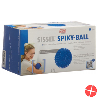 Sissel Igelbaelle 10cm Blau 2 Stück