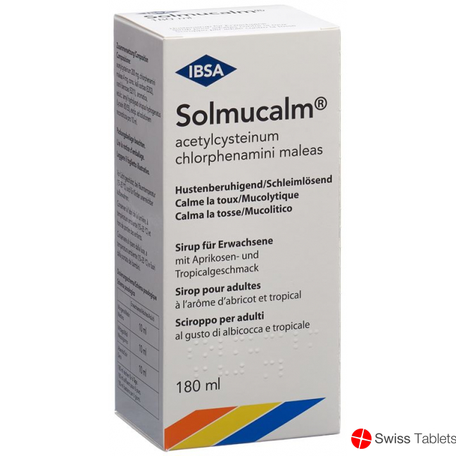 Solmucalm Sirup für Erwachsene 180ml buy online