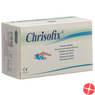 Chrisofix thumb metacarpal splint S left