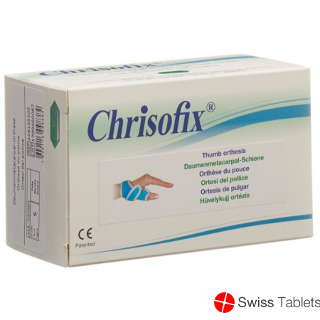 Chrisofix thumb metacarpal splint S left buy online