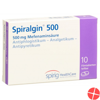 Spiralgin Filmtabletten 500mg 10 Stück