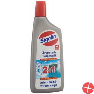Sigolin 2 in 1 Chromstahl + Glaskeramik 250ml