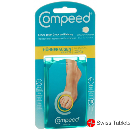 Compeed Corn plaster Between the toes 10 pieces buy online
