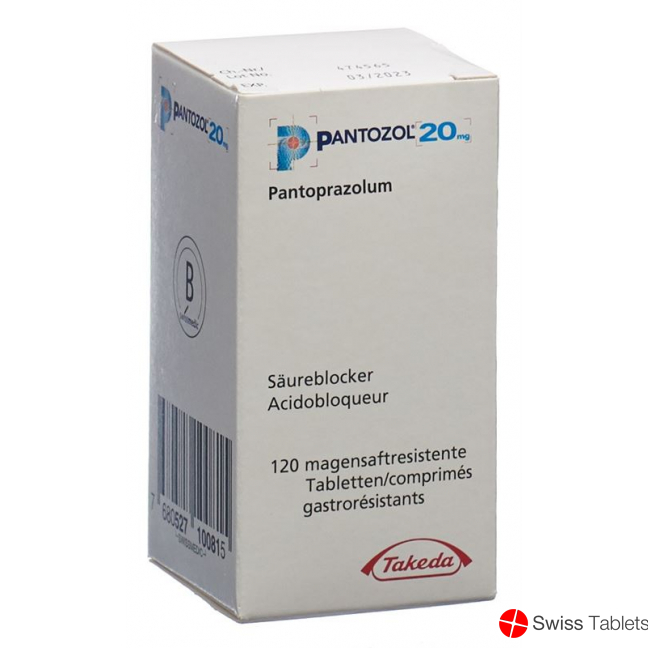 Pantozol Tabletten 20mg 120 Stück buy online