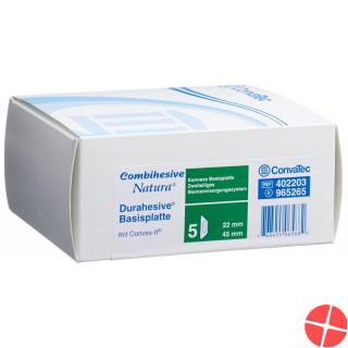 Natura Convex Basisplatten 22/45mm 5 Stück