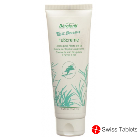 Bergland Teebaum Fusscreme Tube 100ml buy online