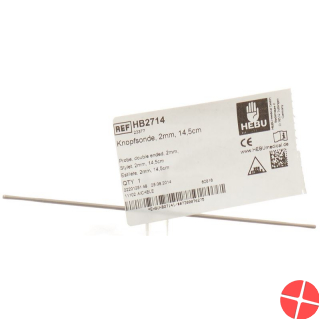 Butsch double button probe 2mm/145mm