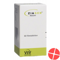Ziagen 300 mg 60 tablets