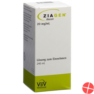 Ziagen Lösung 20mg/ml 240ml