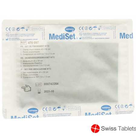 Mediset Verbandwechsel Set No 72 1 Beutel buy online