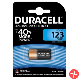 Duracell Batt Foto Ultra 123 3.0v Blister Duracell Batt Foto Ultra 123 3.0v Blister