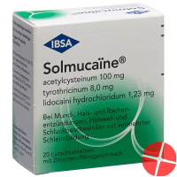Solmucaine 100mg 20 Lutschtabletten