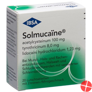 Solmucaine 100mg 20 Lutschtabletten