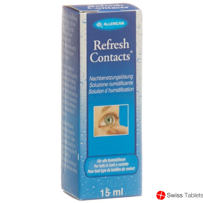 Refresh Contacts Nachbenetzungslösung 15ml buy online