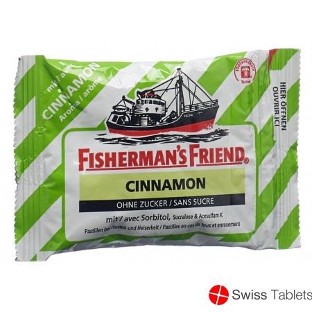 Fishermans Friend Pastillen Cinnamon ohne Zucker 25g buy online