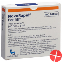 Insulin Novorapid Penfill Patrone 5x 3ml