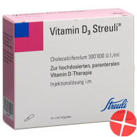 Vitamin D3 Streuli Injektionslösung 300000 E/ml 10x 1ml Vitamin D3 Streuli Injektionslösung 300000 E/ml 10x 1ml