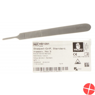 Butsch scalpel handle No. 3