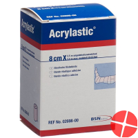 Acrylastic Elastische Klebebinde 2.5m x 8cm