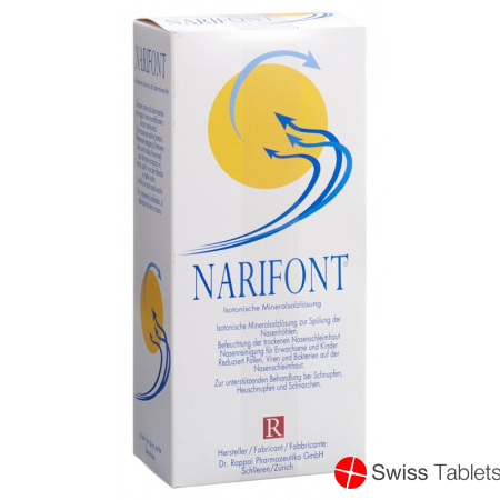 Narifont Isotonische Mineralsalzlösung 500ml buy online