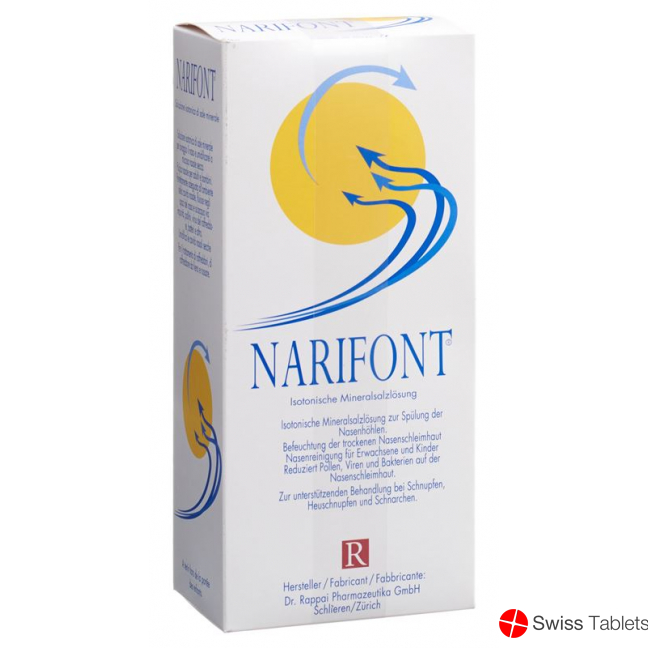 Narifont Isotonische Mineralsalzlösung 500ml buy online