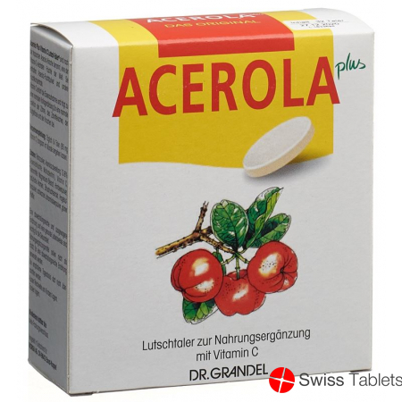 Acerola Plus Vitamin C Lutsch-Taler 32 Stück buy online