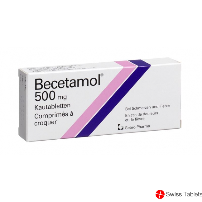 Becetamol Kautabletten 500mg 20 Stück buy online