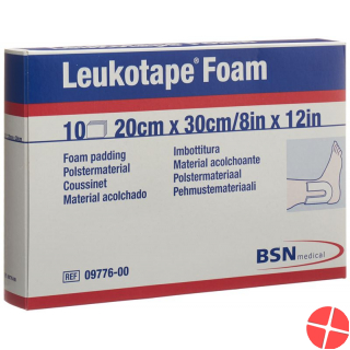 Leukotape Foam Polstermaterial 20x30cm 10 Stück