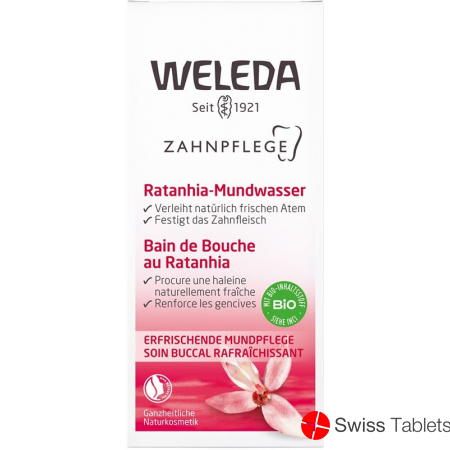 Weleda Ratanhia Mundwasser Konzentrat 50ml buy online
