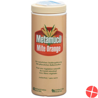 Metamucil N Mite Pulver Orange 283g