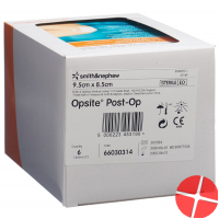 Opsite Post OP Folienverband 9.5x8.5cm 6 Beutel 5 Stück