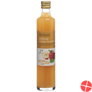 Biofarm Apfelessig Naturtrueb Flasche 500ml