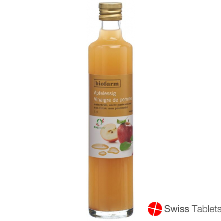 Biofarm Apfelessig Naturtrueb Flasche 500ml buy online