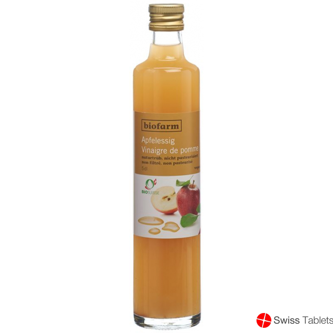 Biofarm Apfelessig Naturtrueb Flasche 500ml buy online