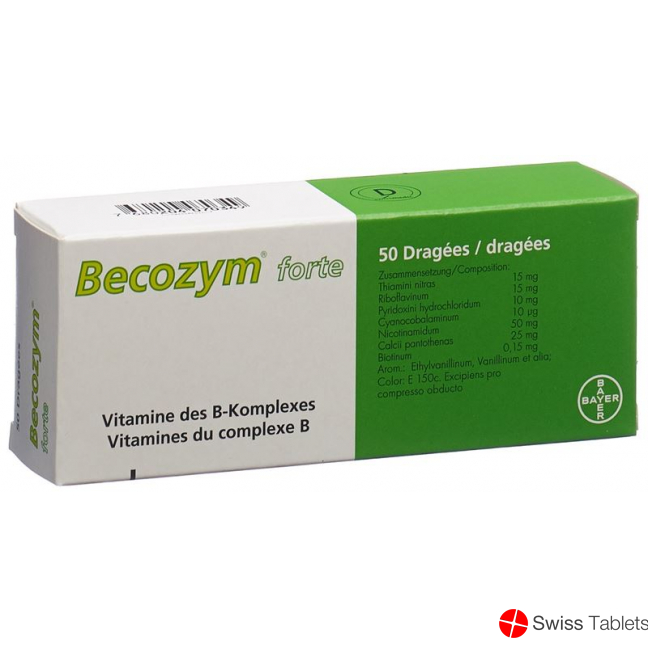 Becozym Forte 50 Dragees buy online