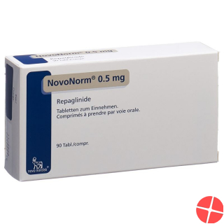 Novonorm Tabletten 0.5mg 90 Stück