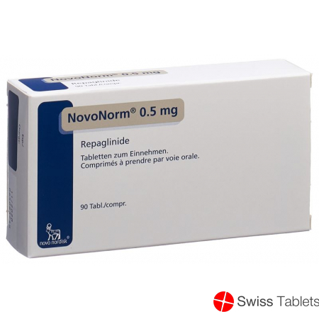 Novonorm Tabletten 0.5mg 90 Stück buy online
