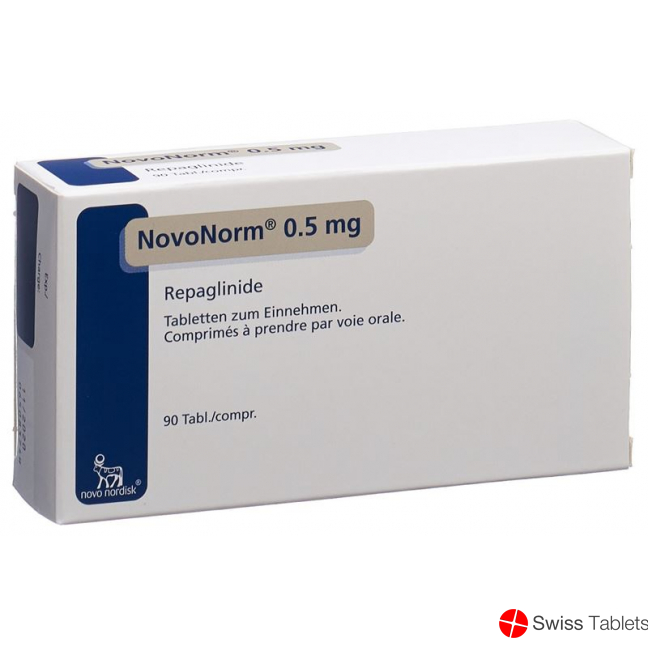 Novonorm Tabletten 0.5mg 90 Stück buy online