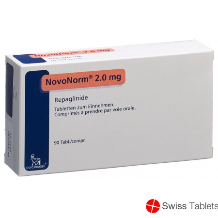 Novonorm Tabletten 2mg 90 Stück buy online