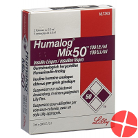 Humalog Mix 50 Injektionssuspension F Pen 5 Ampullen 3ml