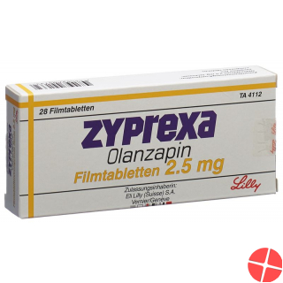 Zyprexa 2.5mg 28 Filmtabletten