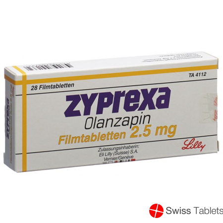 Zyprexa 2.5mg 28 Filmtabletten buy online