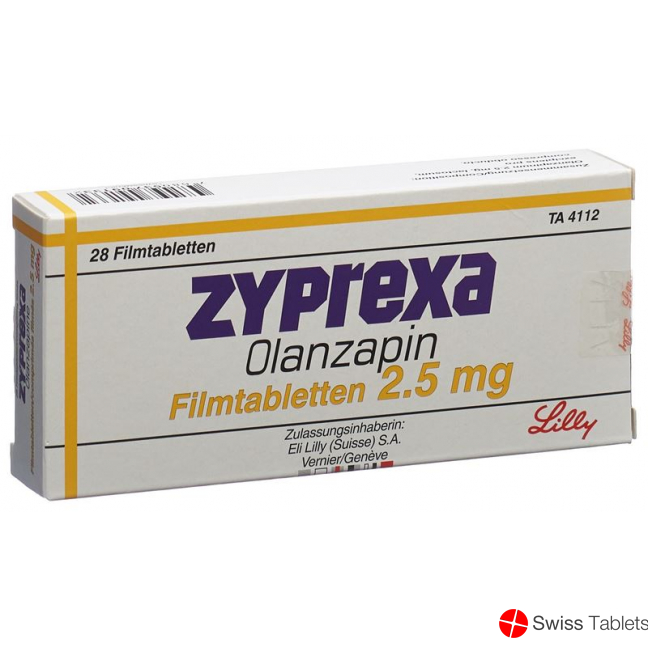 Zyprexa 2.5mg 28 Filmtabletten buy online