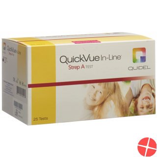 QuickVue In-Line Strep A 25 tests