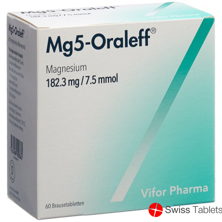Mg5 Oraleff 60 Brausetabletten buy online