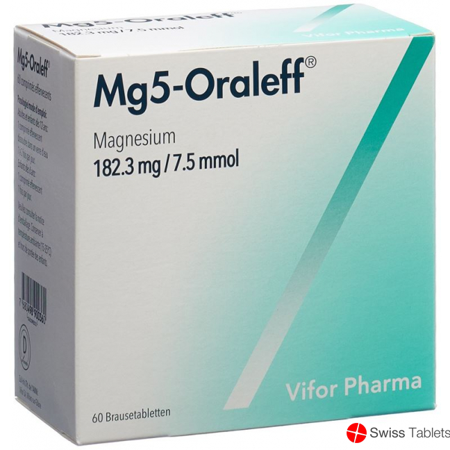 Mg5 Oraleff 60 Brausetabletten buy online