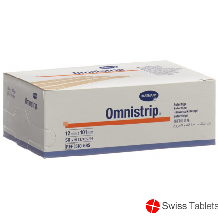 Omnistrip Wundnahtstreifen 12x101mm 50x 6 Stück buy online