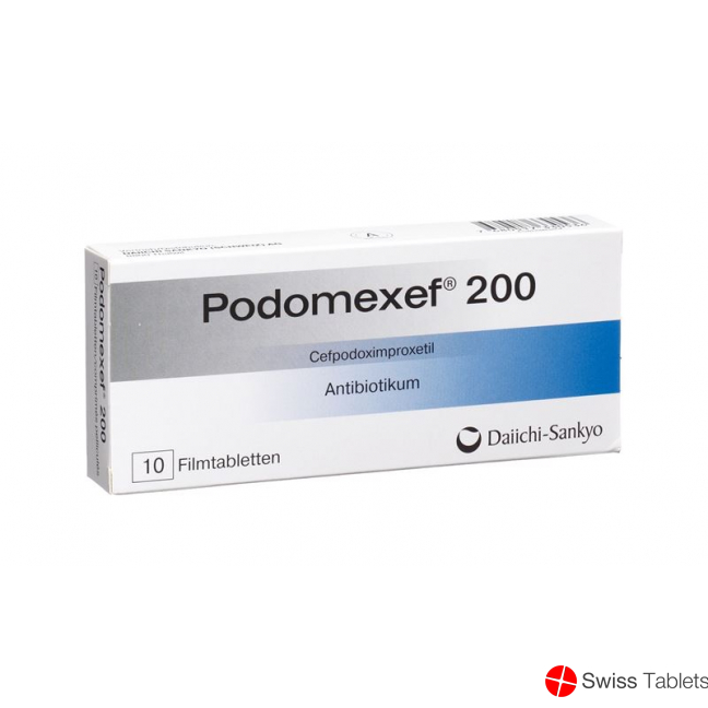 Podomexef Filmtabletten 200mg 10 Stück buy online